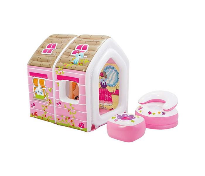 Intex ZX-48635 Princess Play House Tent with Chair & Ottoman - Zoom Image 3