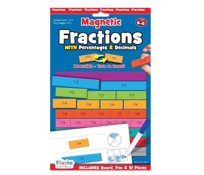 Fiesta Crafts T-2679 Magnetic Fractions - Zoom Image 1