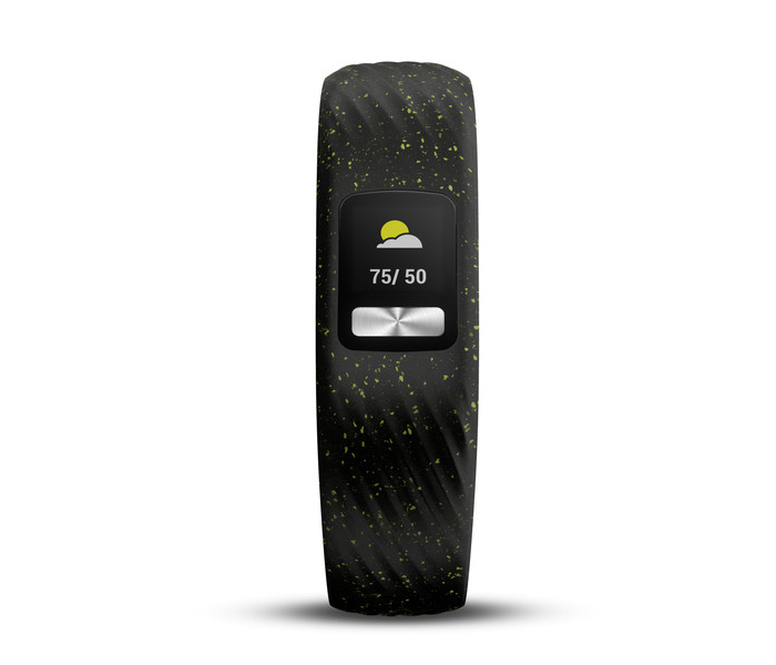 Garmin Activity Tracker Vívofit4 Smart Band Medium - Black Speckle - Zoom Image 4