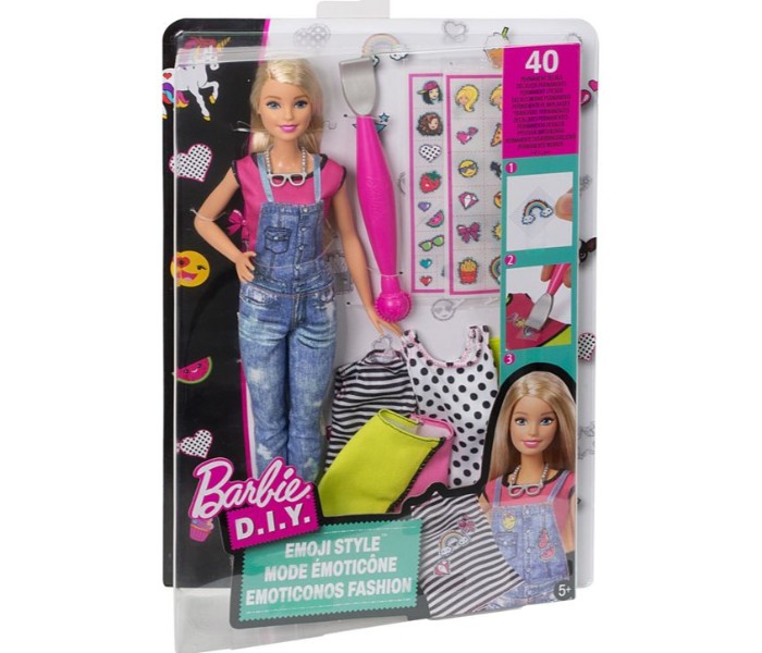 Barbie DYN93 Emoji Style Doll Assorted - Zoom Image 6