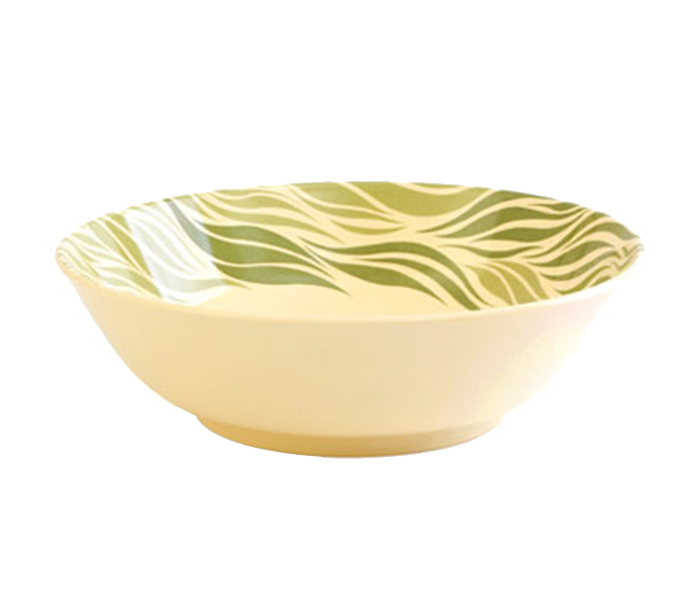 Royalford RF8110 10-inch Melamine Ware Aqua Thai Soup Bowl - Ivory & Brown - Zoom Image