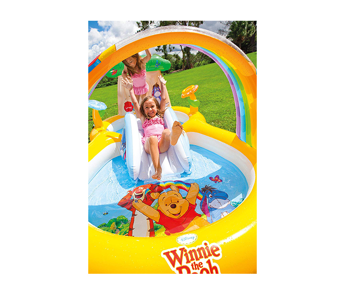 Intex ZX-57136 282 x 173 x 107CM Inflatable Winnie the Pooh Water Play Centre - Zoom Image 1