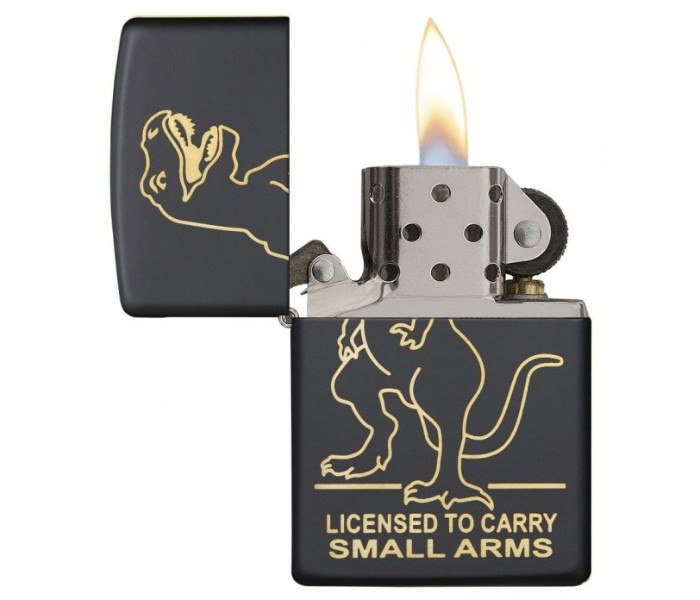 Zippo 29629 218 Licensed To Carry Small Arms Lighter Black - Zoom Image 2