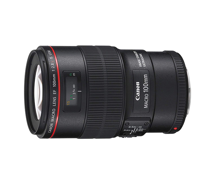 Canon EF 100mm f/2.8 Macro USM Lens for DSLR Camera - Black - Zoom Image 1