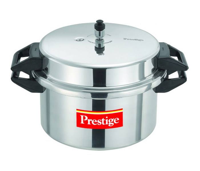 Prestige MPD16000 16 Litre Popular Aluminum Pressure Cooker - Silver - Zoom Image