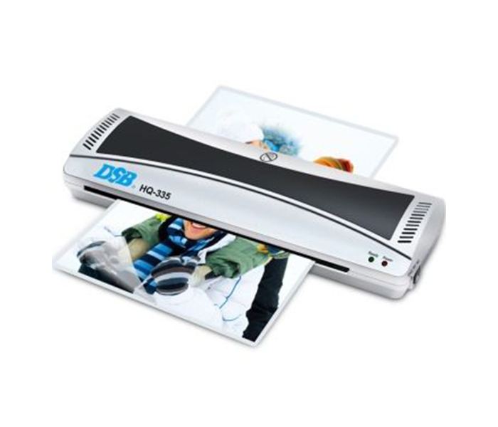 DSB HQ335 13-inch Hot Shoe A3 Pocket Laminator Machine - White - Zoom Image 2