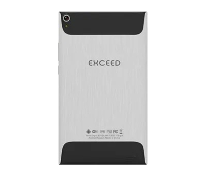 Exceed EX7S4 8GB Storage 1GB RAM Dual SIM 4G LTE Tablet - Black & Silver - Zoom Image 1