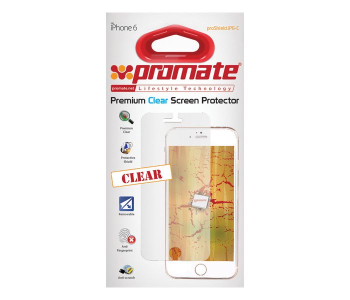 Promate ProShield.iP6P-C Premium Clear Screen Protector, Clear - Zoom Image 3