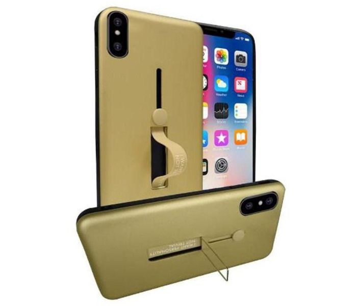 Shockproof Back Case For Apple iPhone XS Max MQAPXSG Gold - Zoom Image