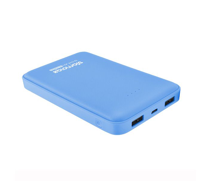 Promate VolTag-10 10000 mAh Compact Portable Charger Power Bank with Dual USB Port, Blue - Zoom Image 8