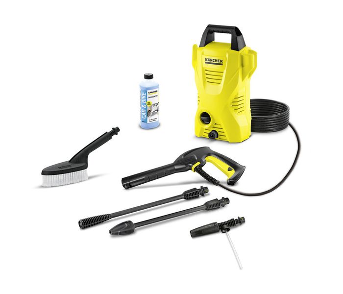 Karcher 1.673-129.0 K2 Compact Car GB High Pressure Washer, Yellow - Zoom Image