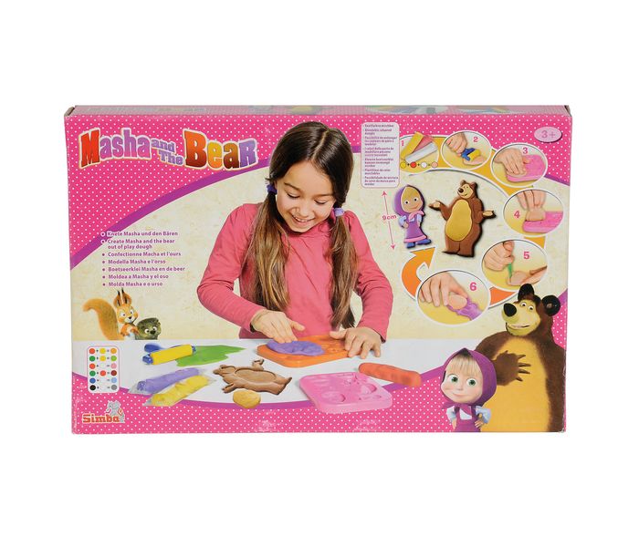 Simba 9302549 Masha Dough Set - Zoom Image 3