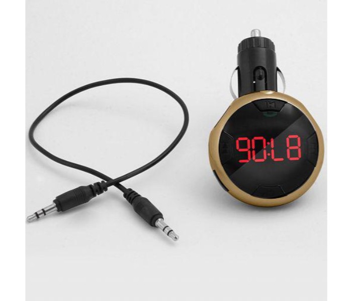 Bluetooth Car Kit FM Transmitter MP3 Music Player SD USB Charger with 2 USB port Q9 Assorted - Zoom Image 3