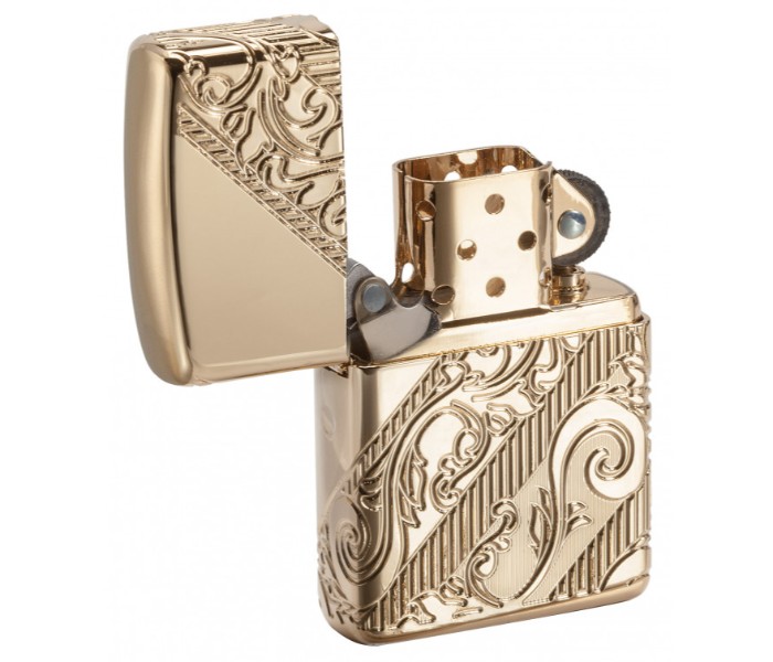 Zippo 29653 2018 Collectible of The Year Lighter Gold - Zoom Image 1