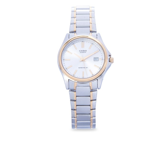 Casio LTP-1183G-7ADF Womens Analog Watch White and Silver - Zoom Image 2