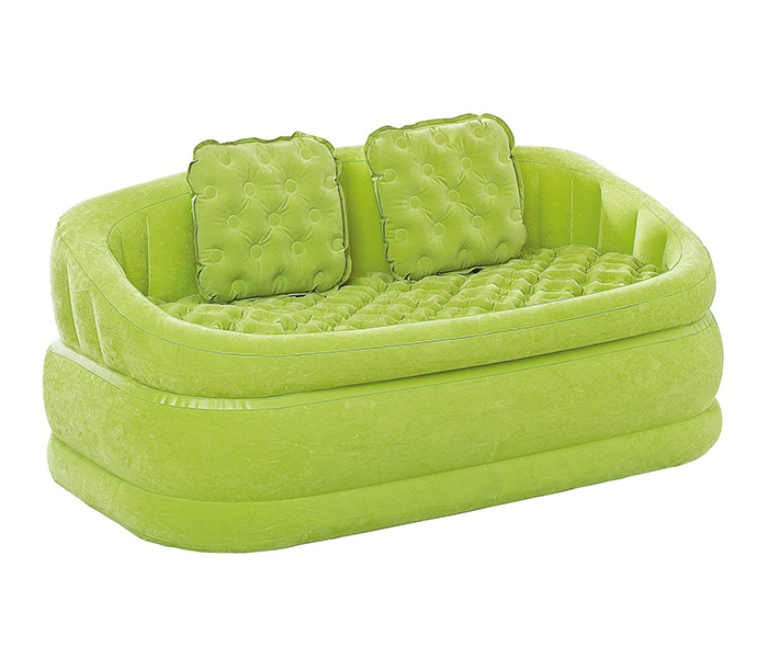 Intex ZX-68573 157 x 86 x 69CM Cafe Love Seat - Green - Zoom Image