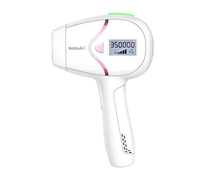 BoSidin D-1130 Permanent IPL Laser Hair Remover with Ice Care Head for Unisex - White - Zoom Image 4