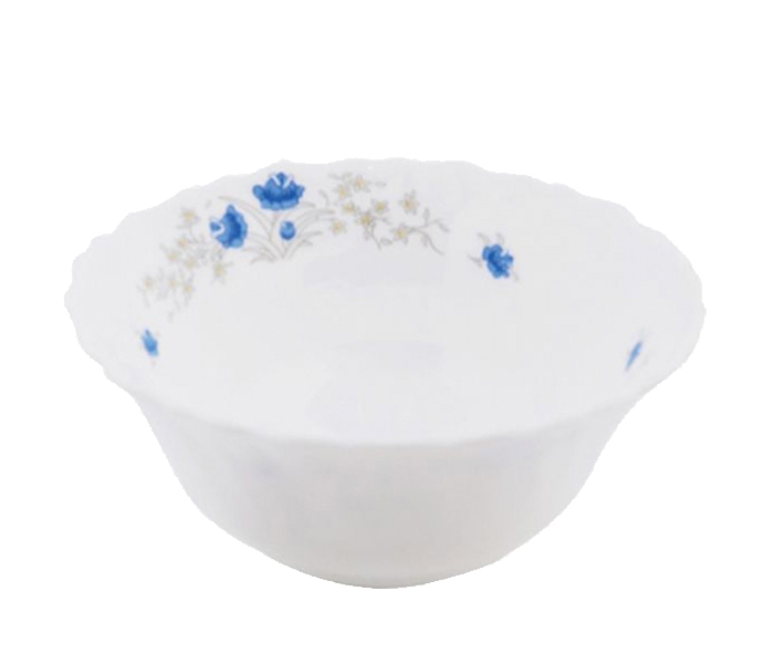 Royalford RF5686 5-inch Opal Romantic Soup Bowl - White - Zoom Image