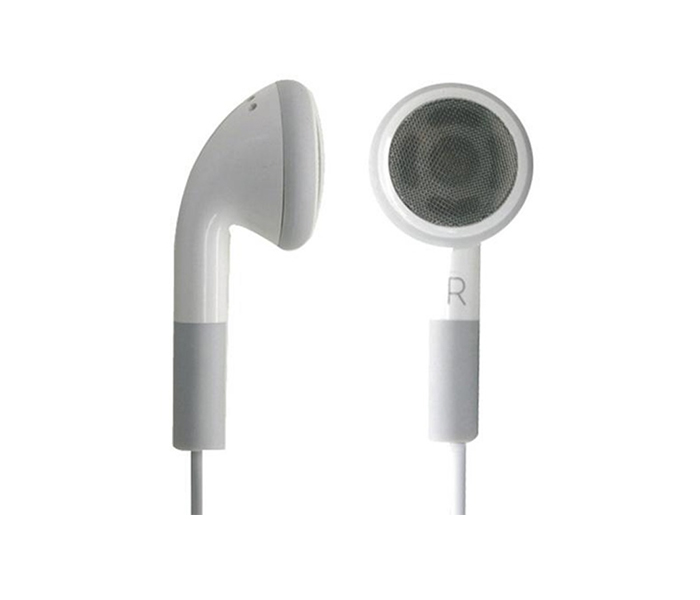 iends IN-HS93 Classic Earphone with Mic - White - Zoom Image 1