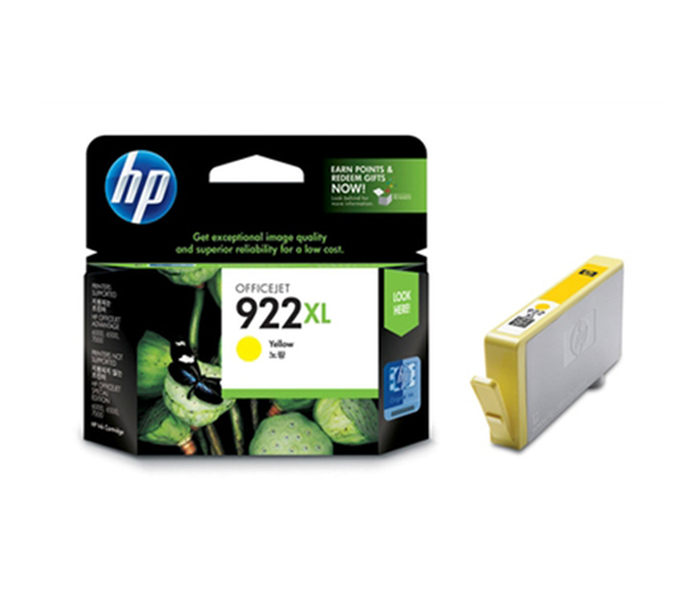 HP 922XL Inkjet Cartridge - Yellow - Zoom Image 1