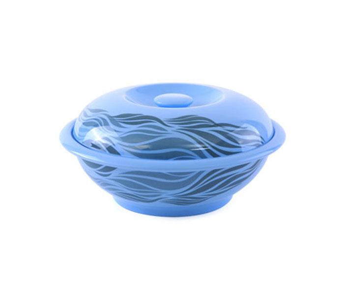 Royalford RF8149 10-inch Melamine Aqua Thai Soup Bowl with Lid - Blue - Zoom Image