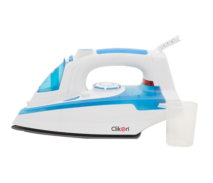 Clikon CK4107 Ceramic Plate Electric Steam Iron Box with Self Clean Function - Zoom Image 1