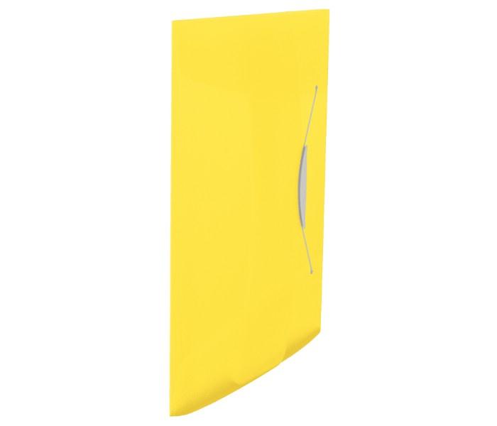 Esselte 624045 3-Flap Vivida File Folder Yellow - Zoom Image