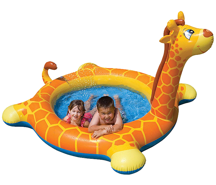 Intex ZX-57434 208 x 165CM Giraffe Spray Pool - Zoom Image 2