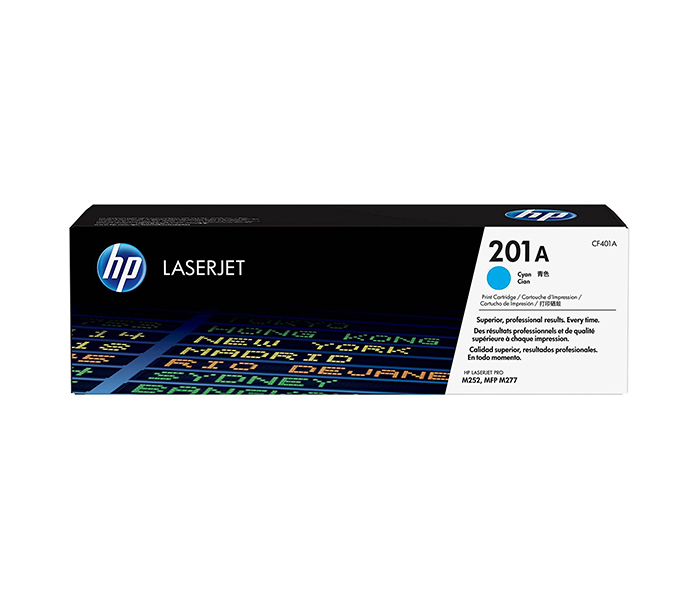 HP 201A Original LaserJet Toner - Cyan (CF401A) - Zoom Image 1