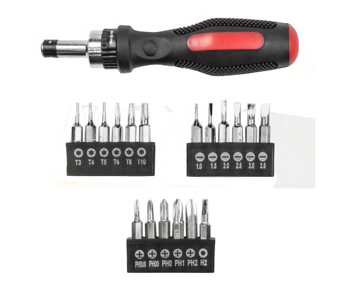 Taqdeer MT-5158 Horusdy Professional 18 in 1 Ratchet Tools Set Multicolor - Zoom Image 1