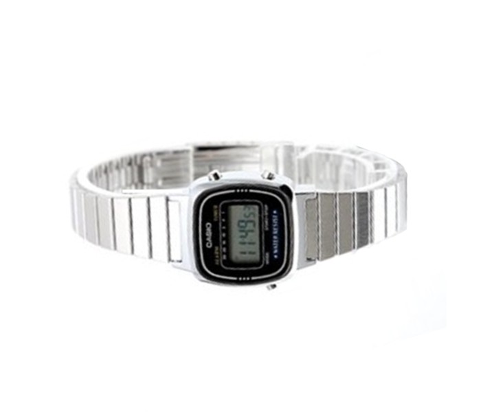 Casio LA-670WD-1DF Womens Digital Watch Silver - Zoom Image 1