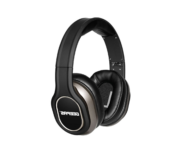 Geepas GHP4704 DJ Wired and Wireless Headphone, Black - Zoom Image 1