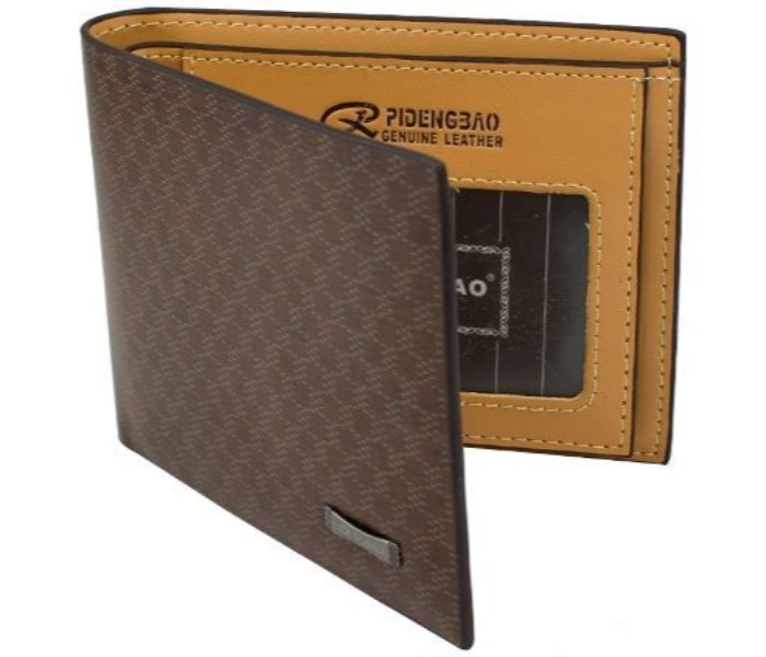 Leather Wallet for Men LWM101 Brown - Zoom Image 1