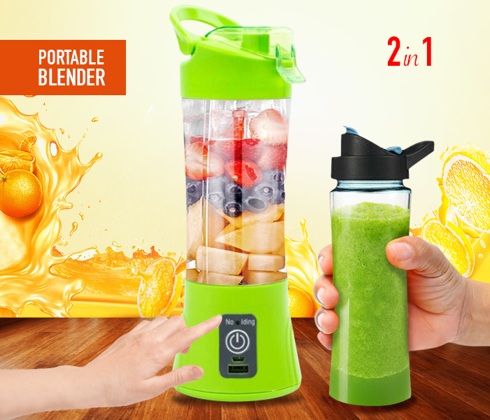 Royalmark Portable Electric Rechargeable 2 In 1 Blender - Zoom Image