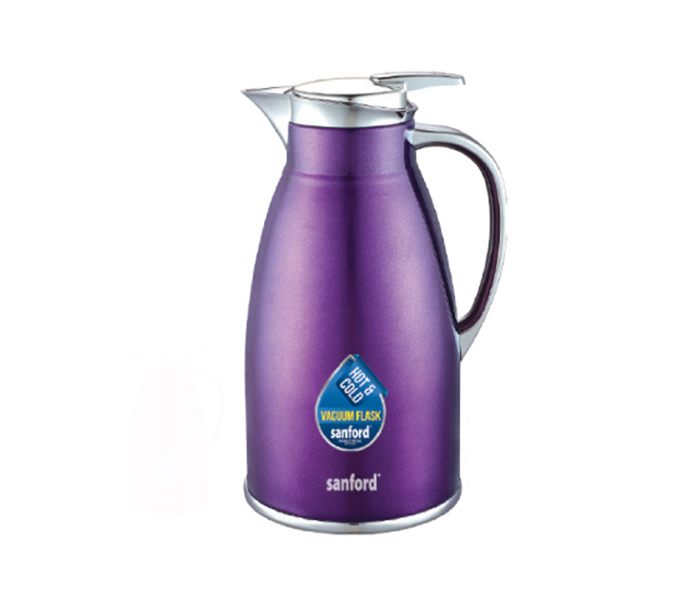 Sanford SF1692VF 1.9 Litre Stainless Steel Vacuum Flask- Violet - Zoom Image