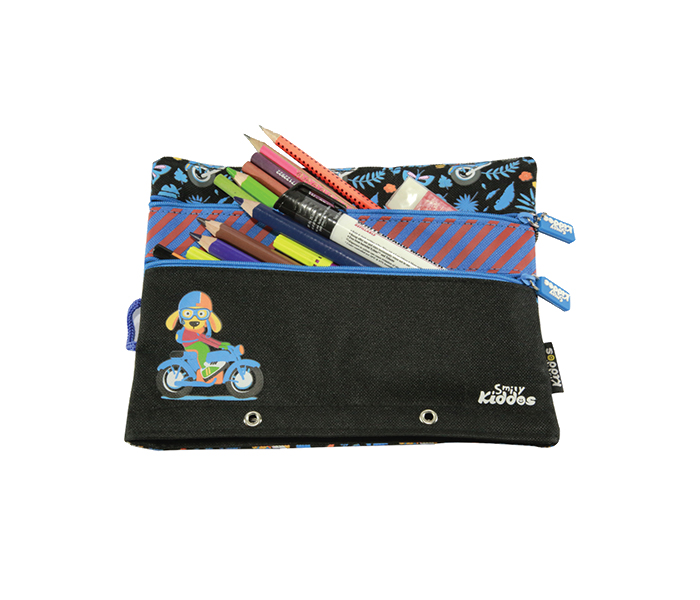 Smily Kiddos SK11003049 Fancy A5 Pencil Case - Black - Zoom Image 1