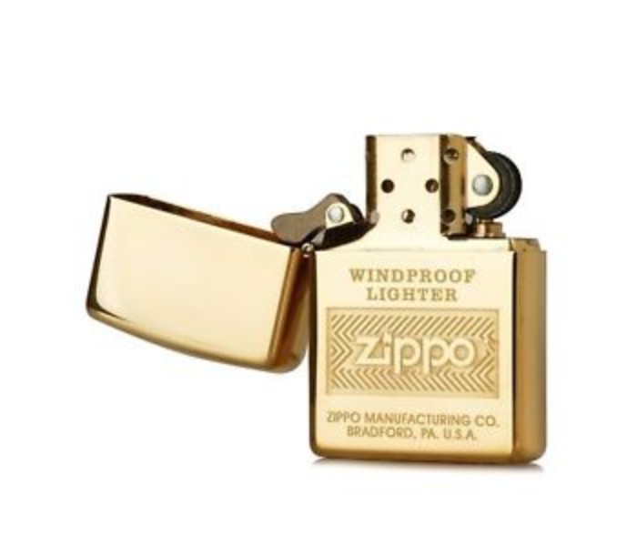 Zippo 28145-000009 254B Windproof Lighter Gold - Zoom Image 1