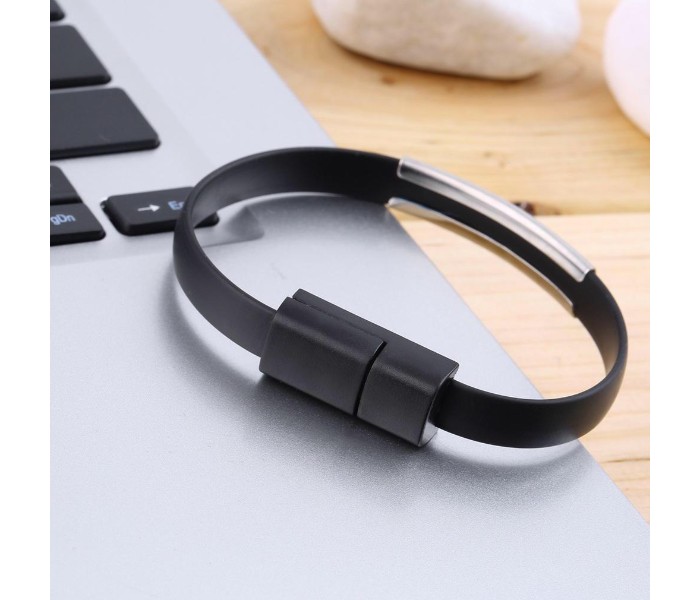 Flat Bracelet  Micro USB Cable for all Android Devices BFDC6 Multicolor - Zoom Image 7