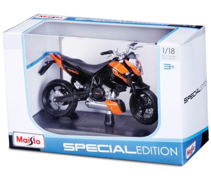 Maisto Tech 39300 1:18 SE Motorcycles (with Stand)  Black - Zoom Image