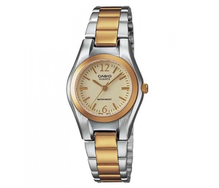 Casio LTP-1253SG-9ADF (CN) Womens Analog Watch Gold and Silver - Zoom Image