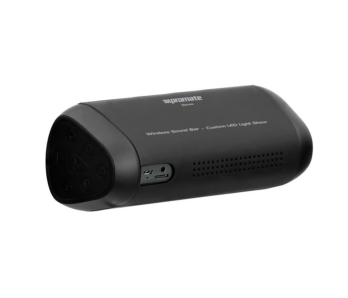 Promate Sense Portable Wireless Bluetooth Stereo Speaker with Mic - Black - Zoom Image 6