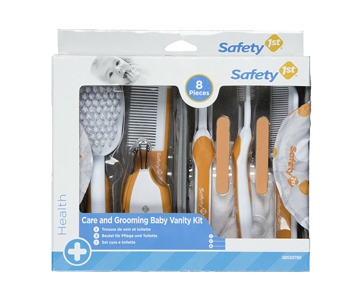 Safety 1st 38533760 Baby Care & Grooming Vanity Kit - Orange & White - Zoom Image 5