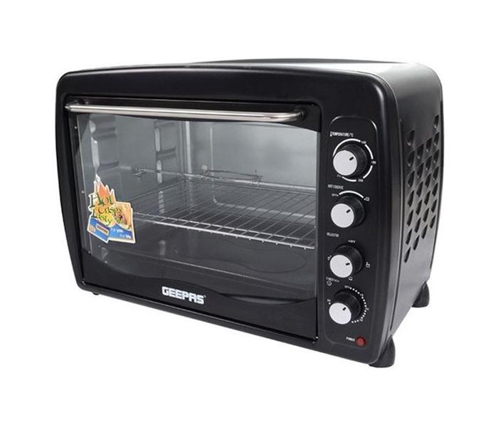 Geepas GO4401N 60Litre Electric Oven with Convection and Rotisserie - Black - Zoom Image 1