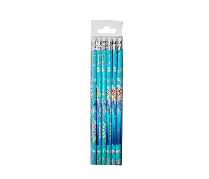 Frozen S4-FRFF07407 Fluffy Like the Flak 12 Pieces Wooden Pencil - Blue - Zoom Image