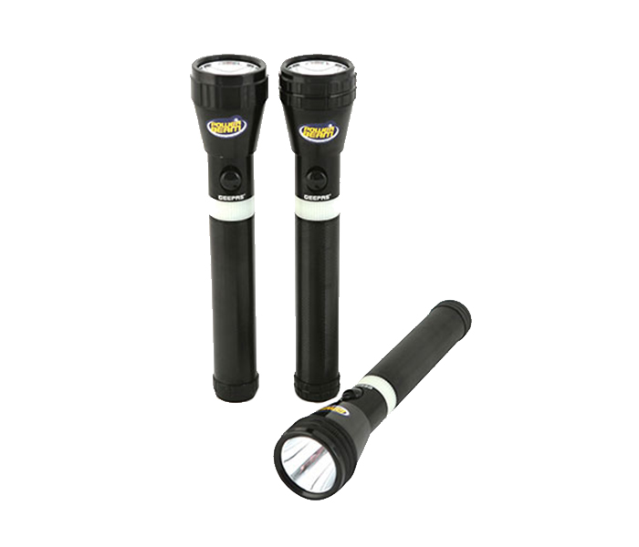 Geepas Torch GFL4623 3-in-1 211MM Rechargeable Flashlight Family Pack - Black - Zoom Image 3