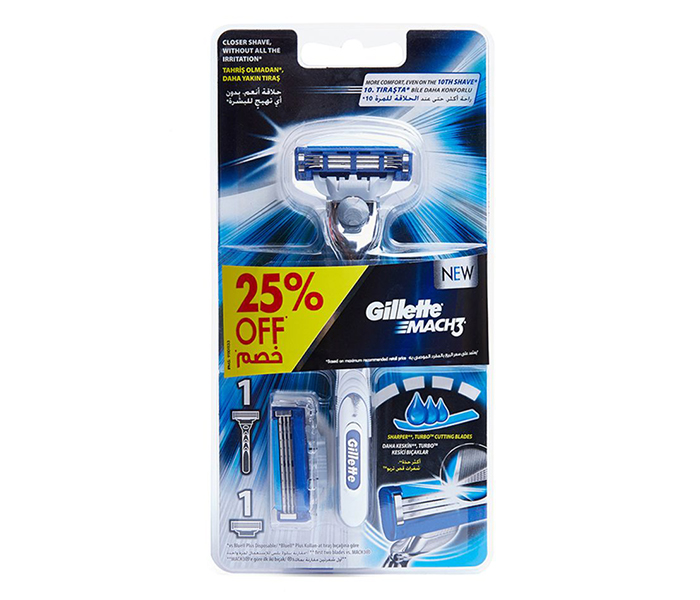 Gillette N13415547A Mach3 Razor Value Pack - Zoom Image