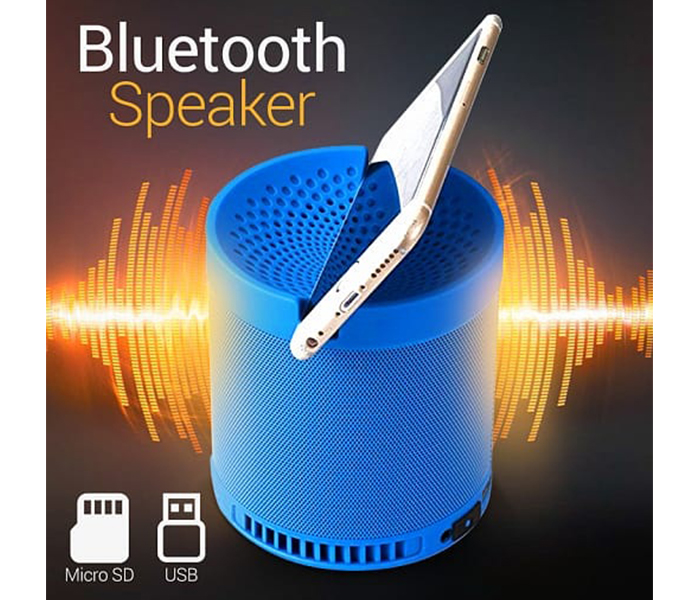 G27 Superb Mobile Stand Stereo Wireless Bluetooth Speaker FM Radio & USB Support - Zoom Image