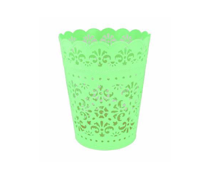 Faabi FB6510BN Plastic Trashcan - Green - Zoom Image