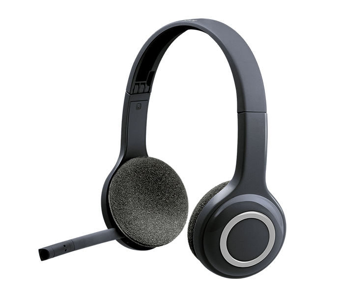 Logitech 981-000342 H600 Wireless Headset - Black - Zoom Image 5