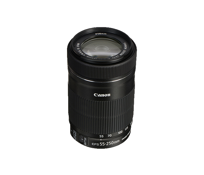 Canon AF IS STM 55-250mm f/4-5.6 IS STM Lens for DSLR Camera - Black - Zoom Image 8